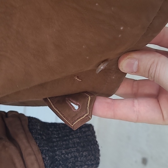 MCGREGOR Suede Scotchguard Leather Mens Large Full Zip Jacket 50s 60s VTG RARE - Picture 9 of 11